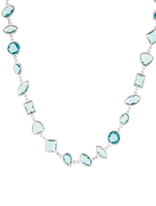 CZ by Kenneth Jay Lane Cubic Zirconia Collar Necklace
