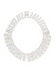 CZ by Kenneth Jay Lane Cubic Zirconia Collar Necklace