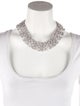 CZ by Kenneth Jay Lane Cubic Zirconia Collar Necklace