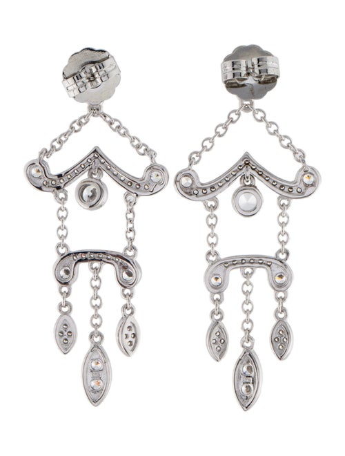 CZ by Kenneth Jay Lane Cubic Zirconia Drop Earrings