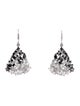 CZ by Kenneth Jay Lane Crystal Drop Earrings