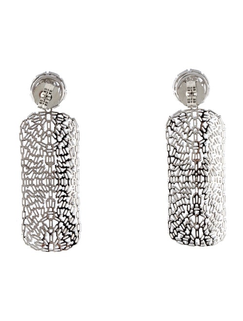 CZ by Kenneth Jay Lane Cubic Zirconia Drop Earrings