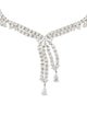 CZ by Kenneth Jay Lane Cubic Zirconia Lavalier Collar Necklace