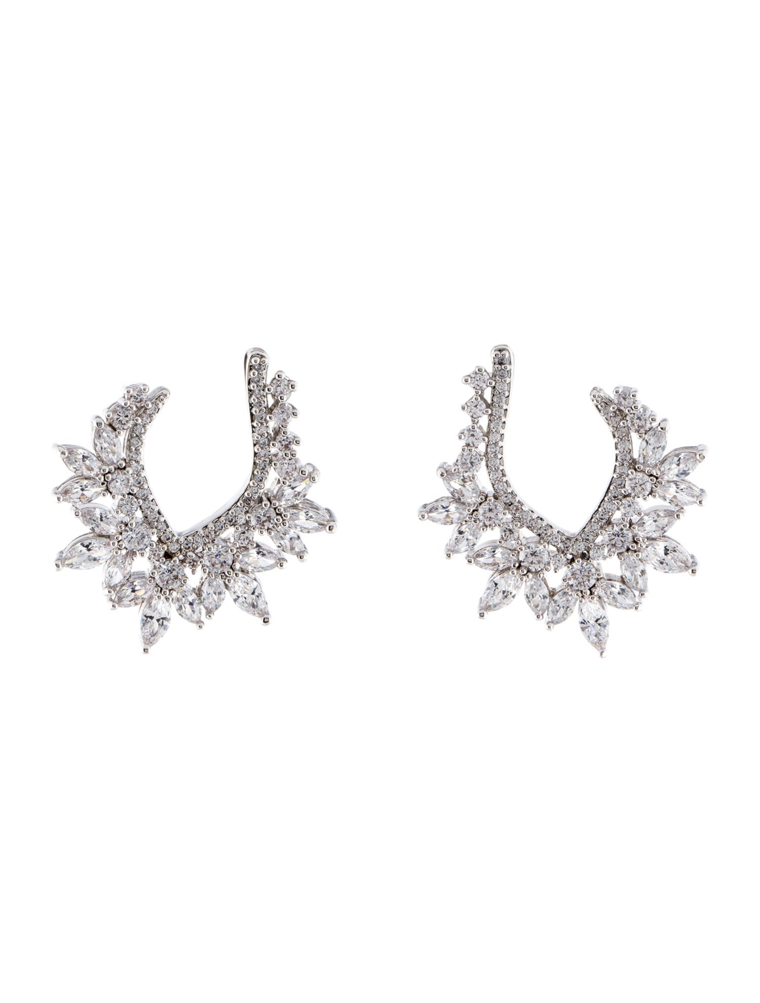 CZ by Kenneth Jay Lane Cubic Zirconia Stud Earrings