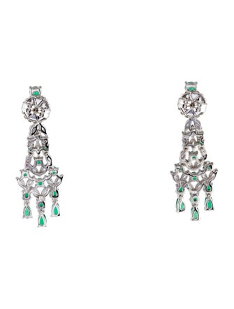 CZ by Kenneth Jay Lane Cubic Zirconia Drop Earrings