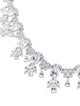 CZ by Kenneth Jay Lane Cubic Zirconia Collar Necklace