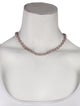 CZ by Kenneth Jay Lane Cubic Zirconia Collar Necklace