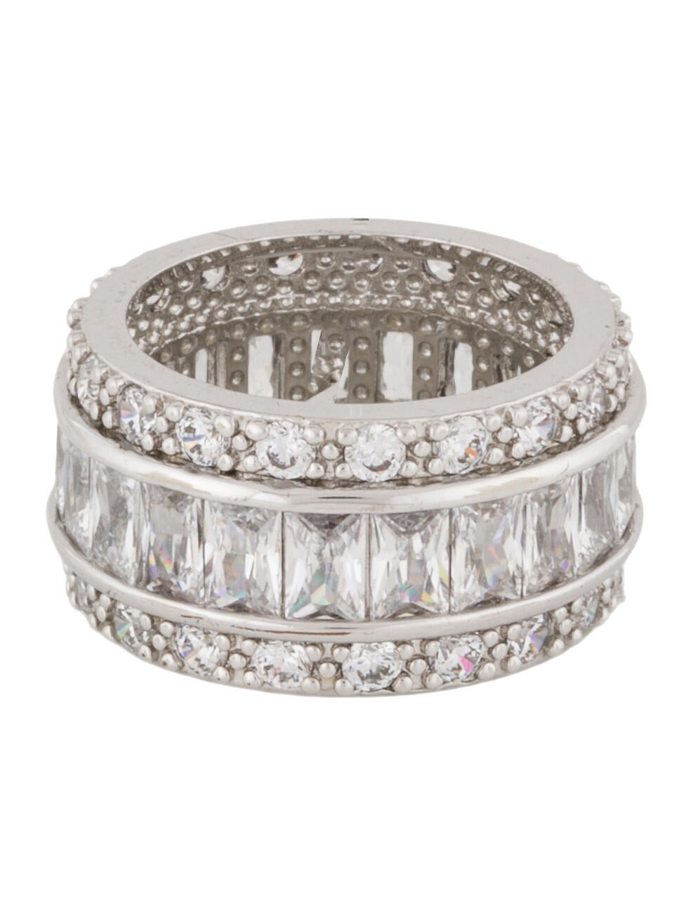 CZ by Kenneth Jay Lane Crystal Pave Ring
