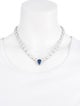 CZ by Kenneth Jay Lane Cubic Zirconia Collar Necklace