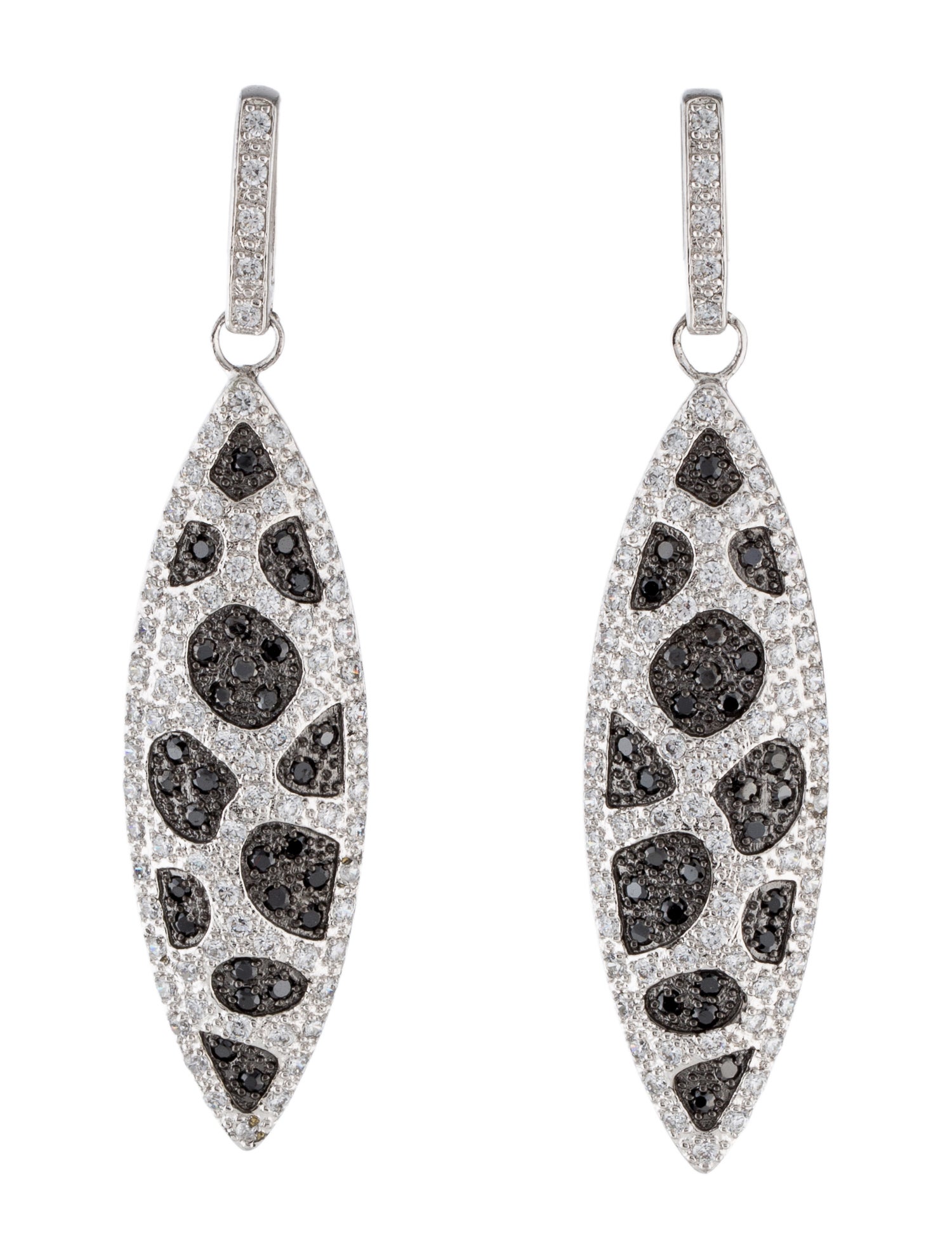 CZ by Kenneth Jay Lane Cubic Zirconia Drop Earrings