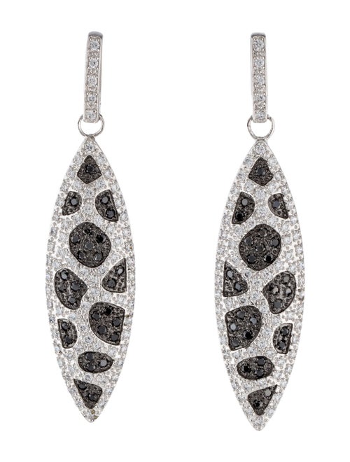CZ by Kenneth Jay Lane Cubic Zirconia Drop Earrings