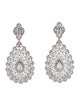 CZ by Kenneth Jay Lane Cubic Zirconia Drop Earrings