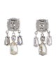 CZ by Kenneth Jay Lane Cubic Zirconia Drop Earrings