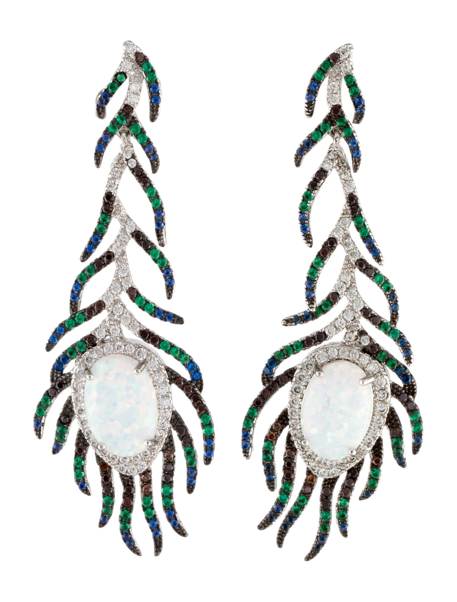 CZ by Kenneth Jay Lane Cubic Zirconia Drop Earrings