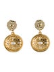 CZ by Kenneth Jay Lane Cubic Zirconia Round Drop Earrings