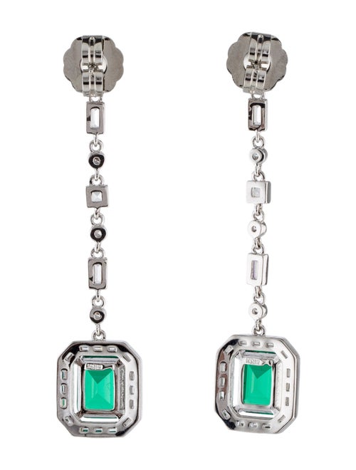 CZ by Kenneth Jay Lane Cubic Zirconia Drop Earrings