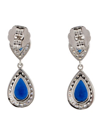 CZ by Kenneth Jay Lane Cubic Zirconia Drop Earrings