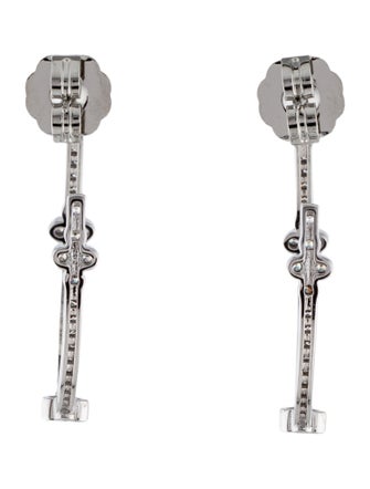 CZ by Kenneth Jay Lane Cubic Zirconia Hoop Earrings