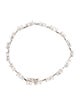 CZ by Kenneth Jay Lane Cubic Zirconia Station Bracelet