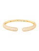 CZ by Kenneth Jay Lane Cubic Zirconia Open Cuff Bracelet
