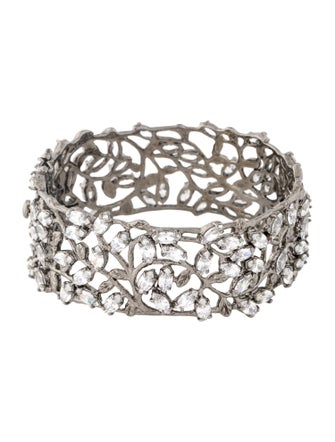 CZ by Kenneth Jay Lane Cubic Zirconia Bangle Bracelet