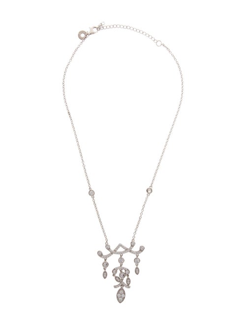 CZ by Kenneth Jay Lane Cubic Zirconia Pendant Necklace
