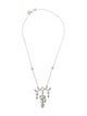 CZ by Kenneth Jay Lane Cubic Zirconia Pendant Necklace