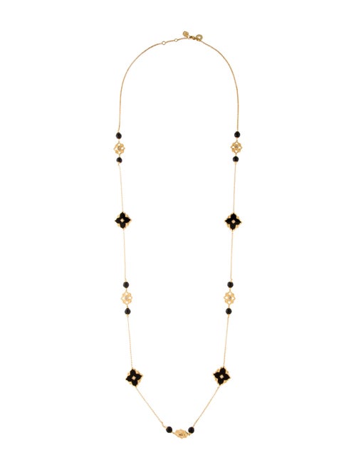 CZ by Kenneth Jay Lane CZ & Resin Station Necklace
