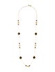 CZ by Kenneth Jay Lane CZ & Resin Station Necklace