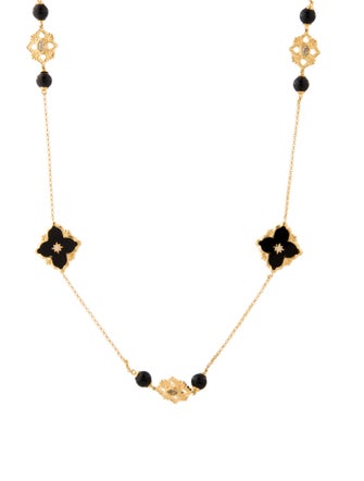 CZ by Kenneth Jay Lane CZ & Resin Station Necklace