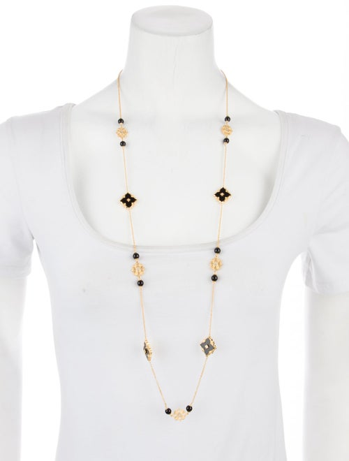 CZ by Kenneth Jay Lane CZ & Resin Station Necklace