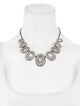 CZ by Kenneth Jay Lane Cubic Zirconia Collar Necklace