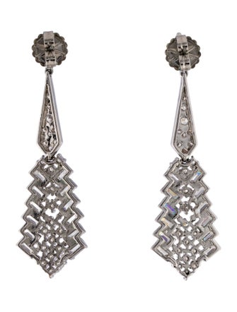 CZ by Kenneth Jay Lane Cubic Zirconia Drop Earrings