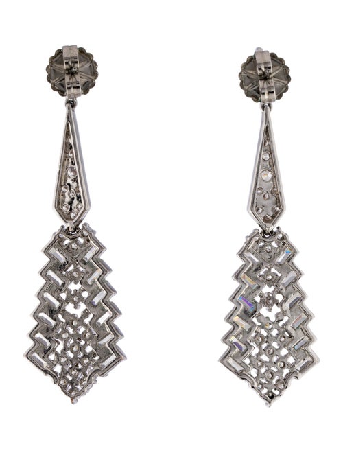 CZ by Kenneth Jay Lane Cubic Zirconia Drop Earrings