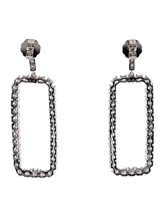 CZ by Kenneth Jay Lane Cubic Zirconia Drop Earrings