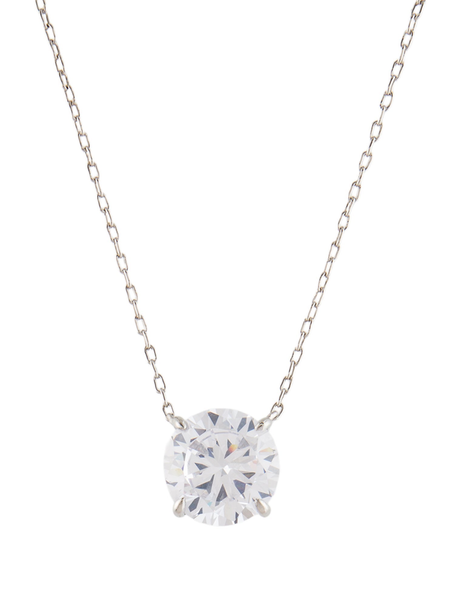 CZ by Kenneth Jay Lane Cubic Zirconia Pendant Necklace