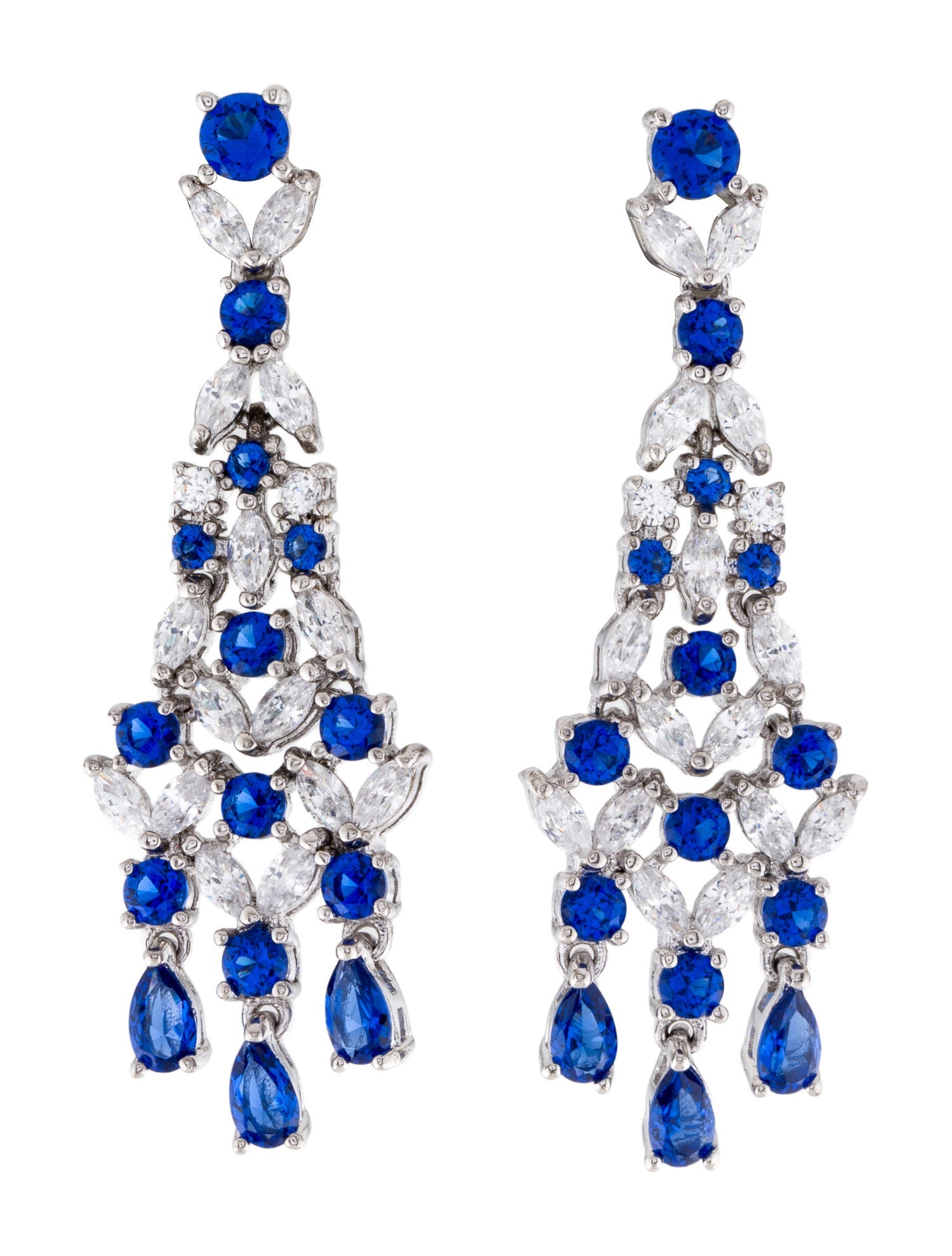 CZ by Kenneth Jay Lane Cubic Zirconia Drop Earrings