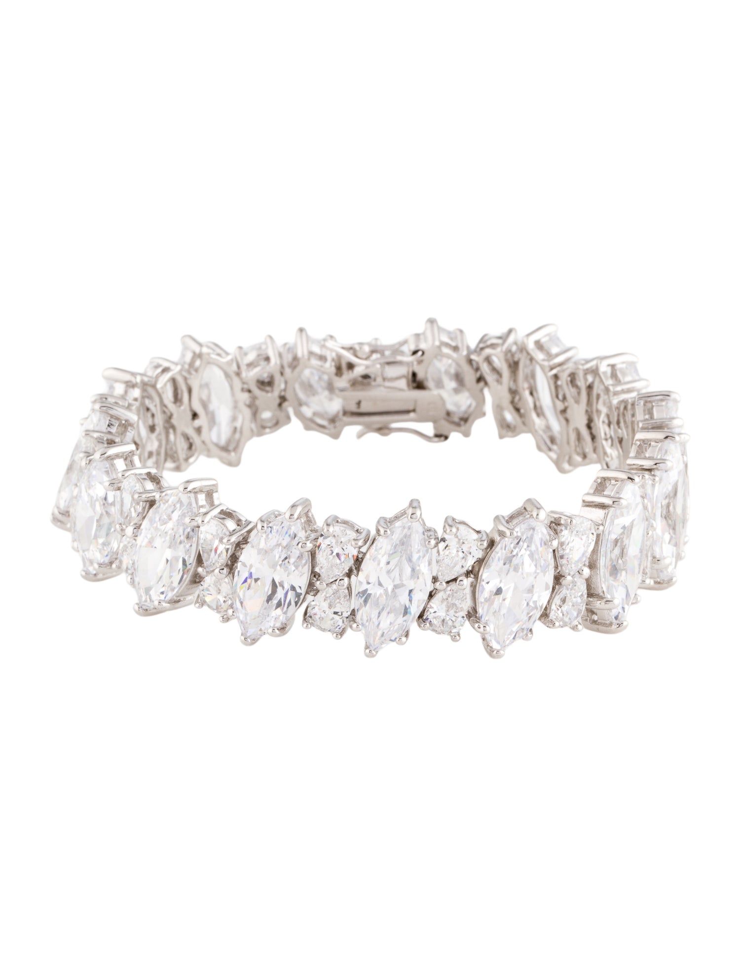CZ by Kenneth Jay Lane Cubic Zirconia Bangle Bracelet