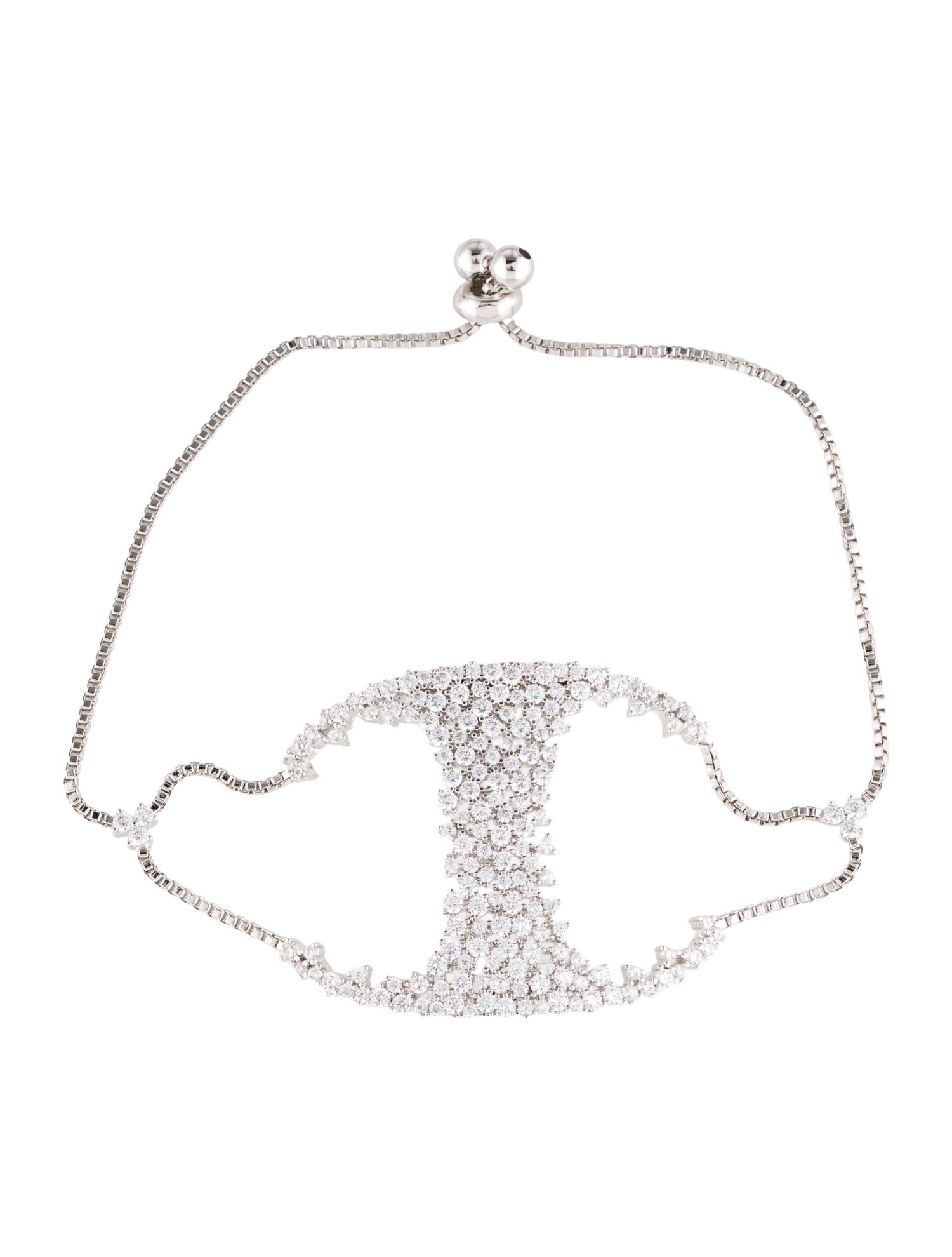 CZ by Kenneth Jay Lane Cubic Zirconia Wrap Bracelet