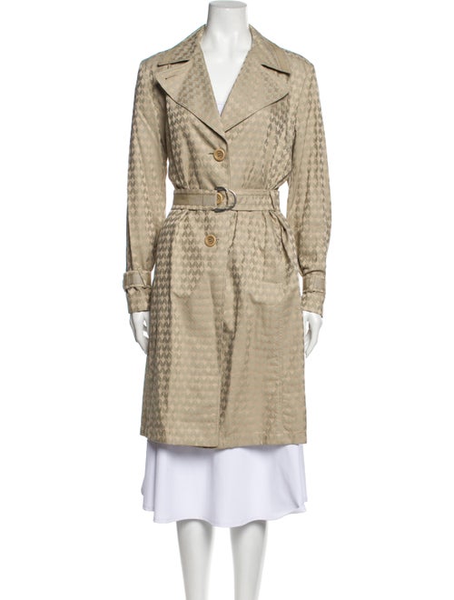 Cinzia Rocca Printed Trench Coat