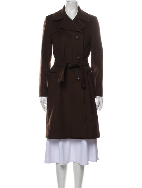Cinzia Rocca Wool Trench Coat Wool