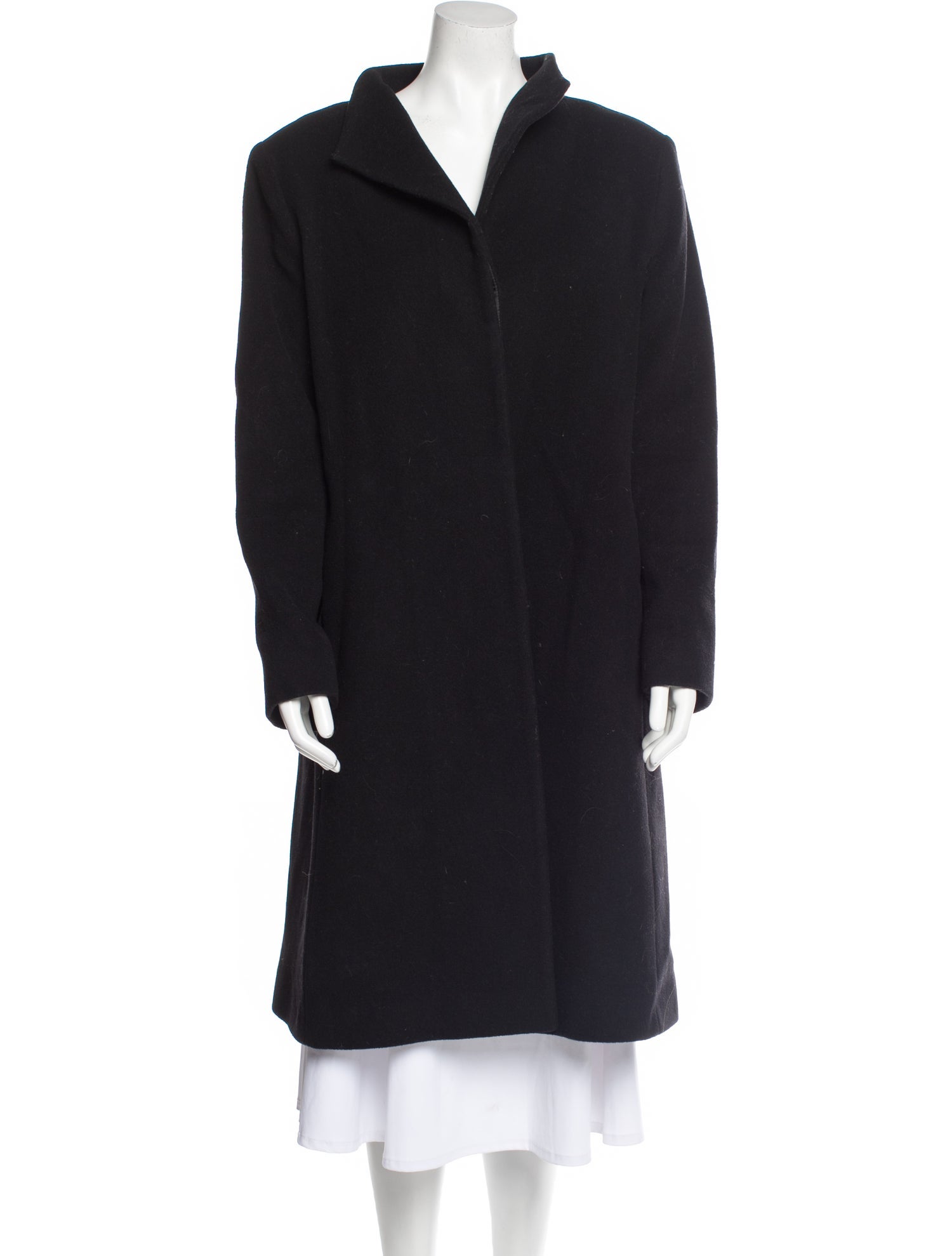 Cinzia Rocca Coat - Black Coats, Clothing - CZR22973 | The RealReal