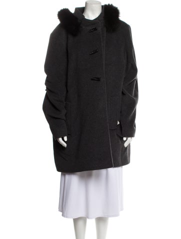 Cinzia Rocca Coats Wool Fur Coat 4XL