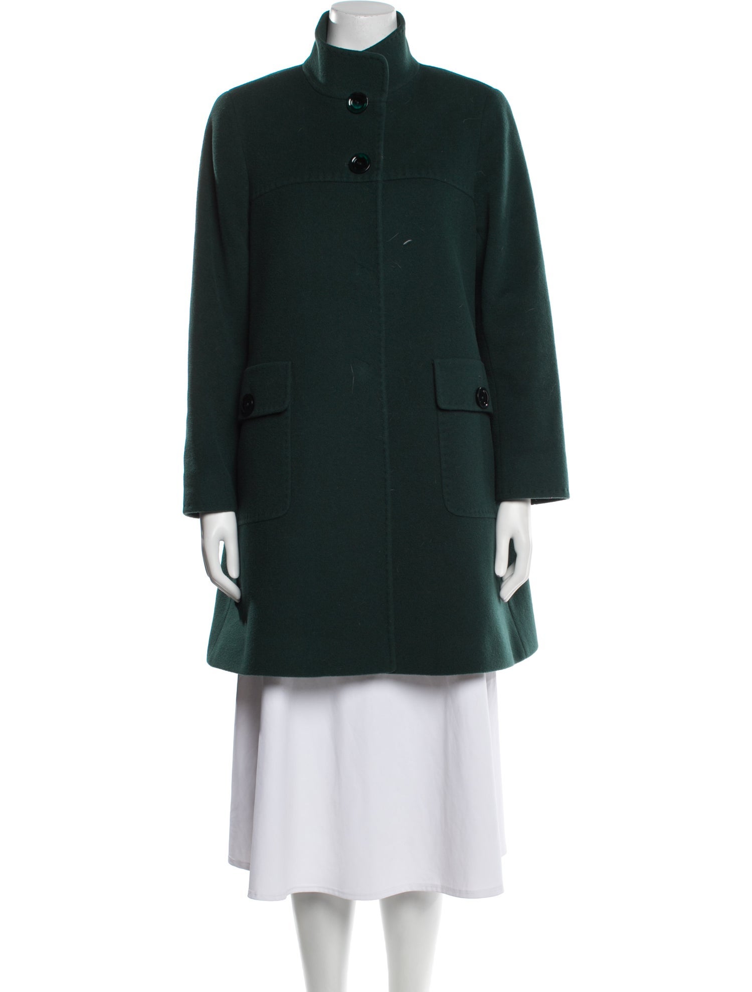 Cinzia Rocca Virgin Wool Coat