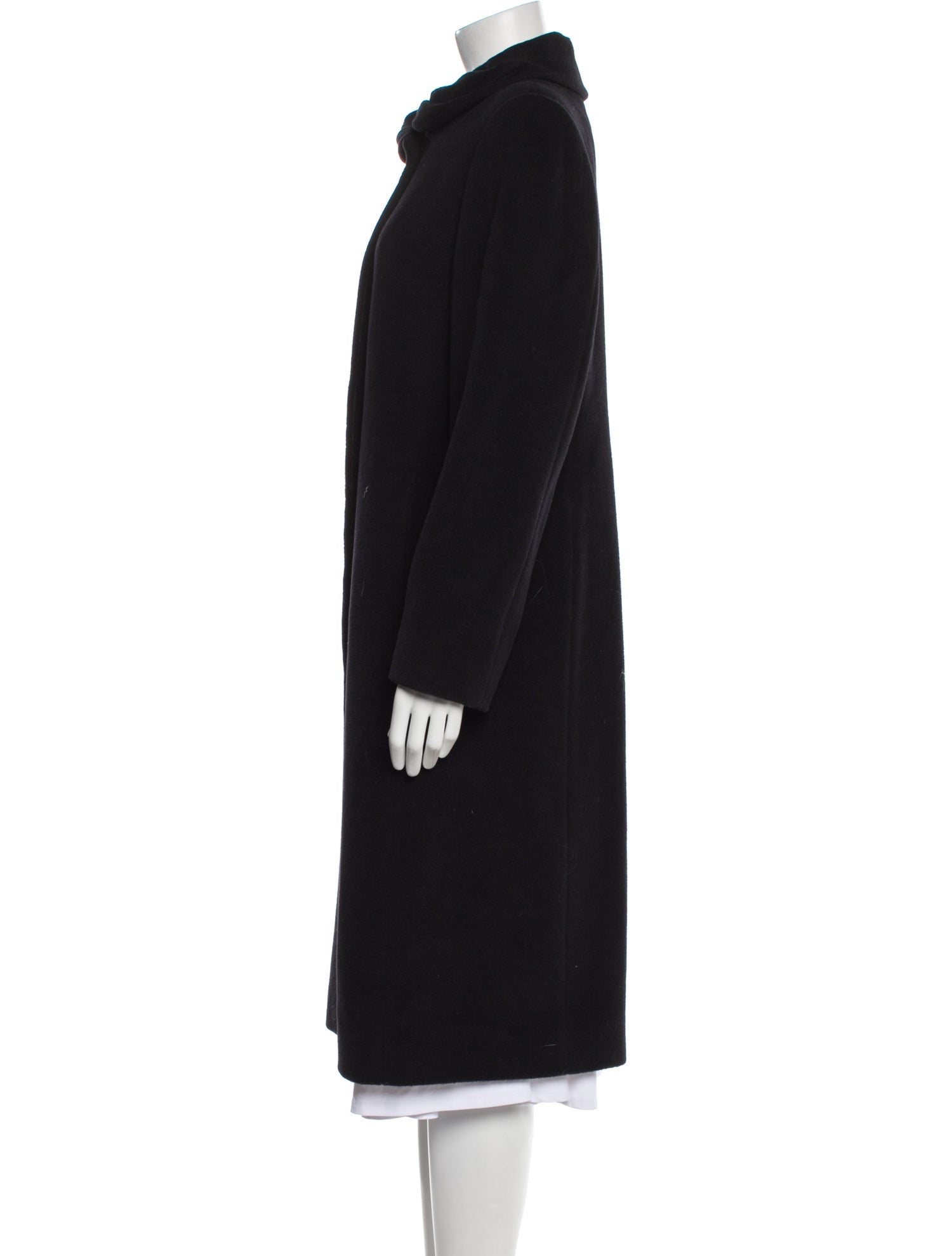 Cinzia Rocca Wool Faux Fur Coat