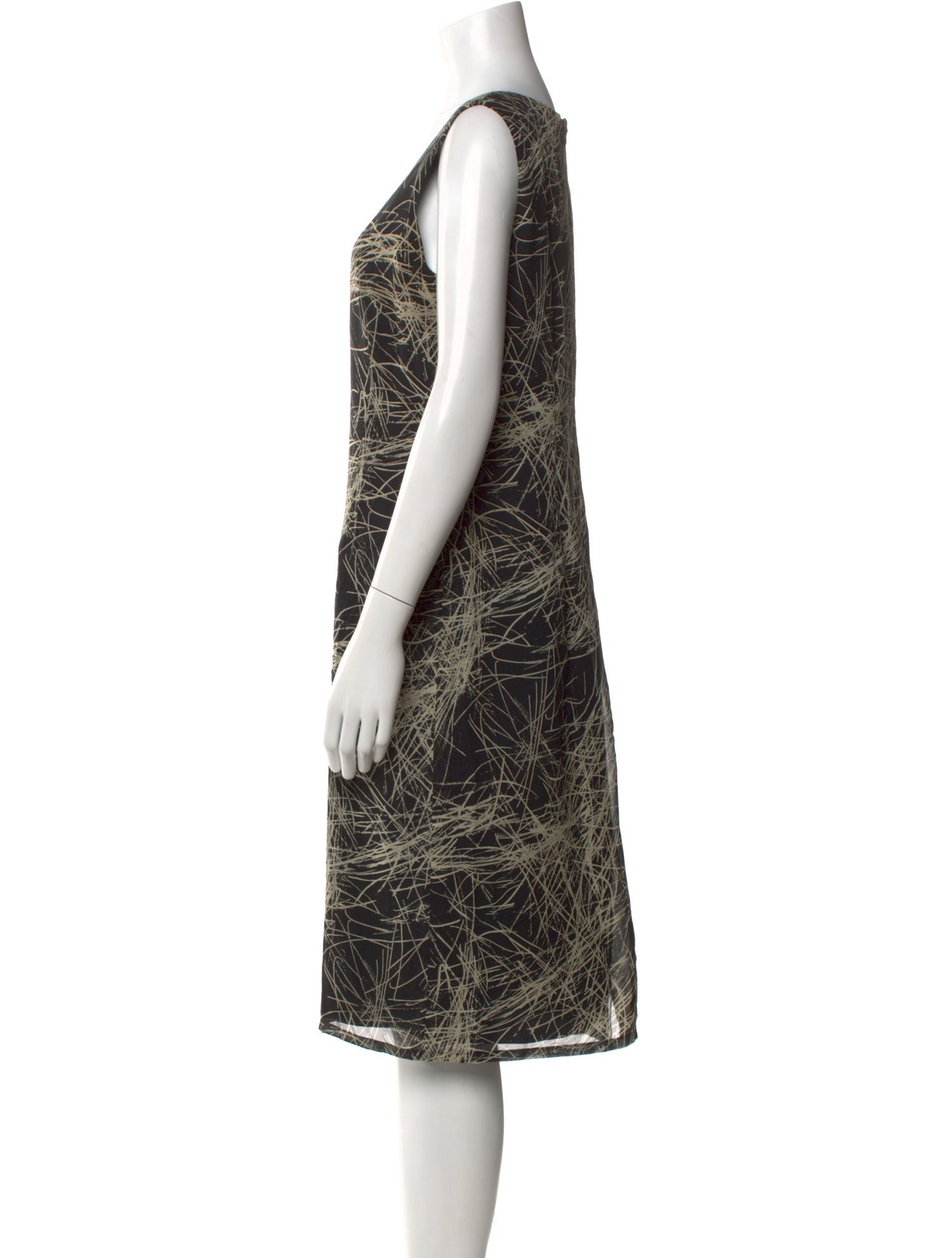 Cinzia Rocca Silk Midi Length Dress