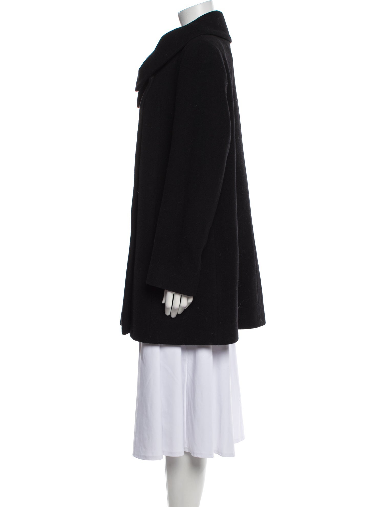 Cinzia Rocca Virgin Wool Peacoat