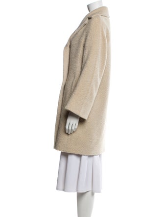 Cinzia Rocca Virgin Wool Faux Fur Coat