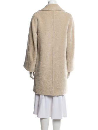 Cinzia Rocca Virgin Wool Faux Fur Coat