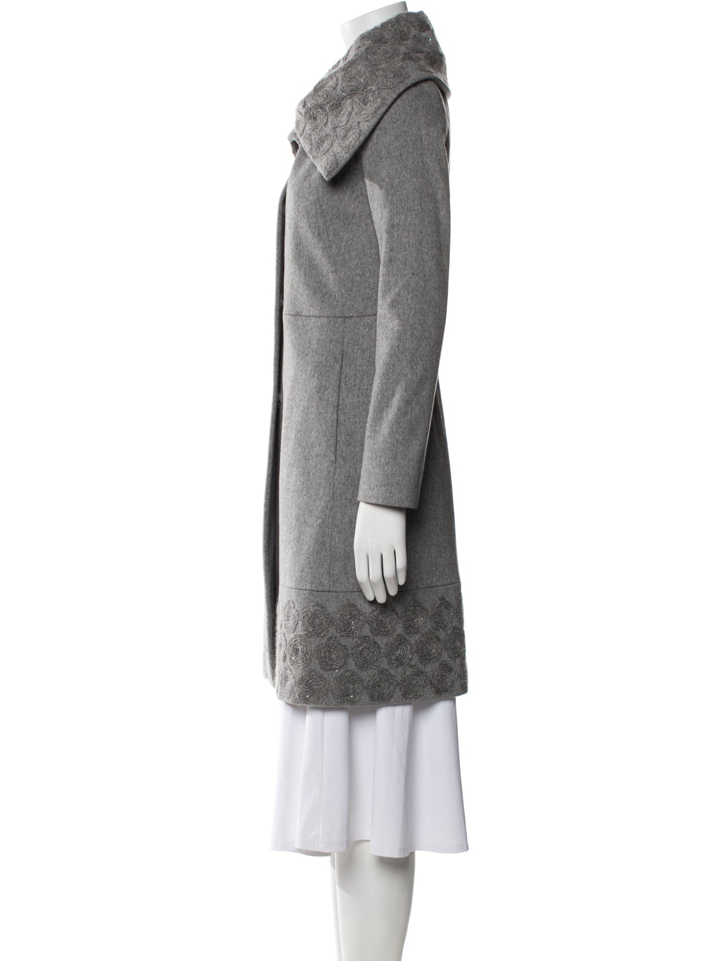 Cinzia Rocca Virgin Wool Coat